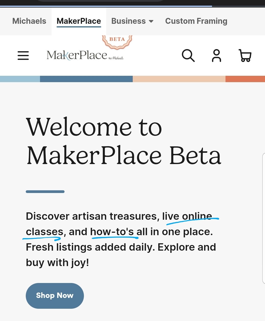 Michaels to Launch a Handmade Marketplace Called MakerPlace